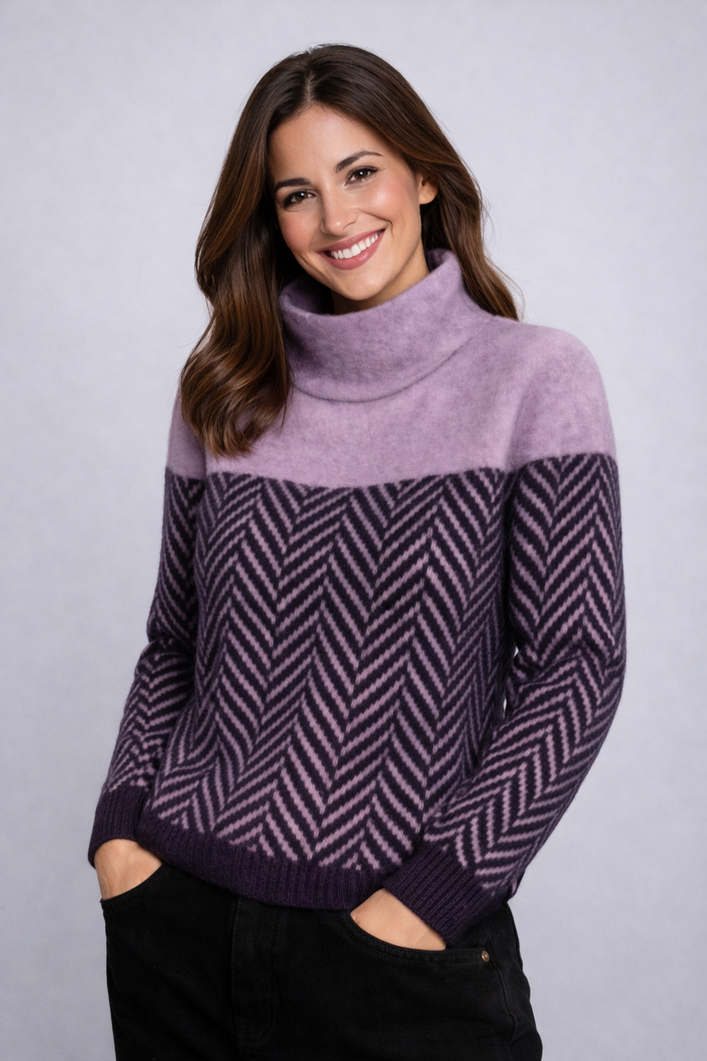 Eva |Jersey de punto de espiga