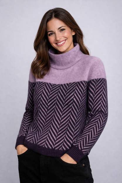 Eva |Jersey de punto de espiga