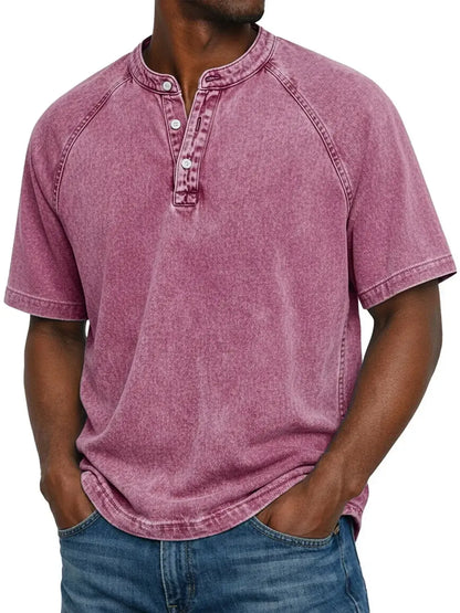 Víctor | Camisa vintage de hombre con botones