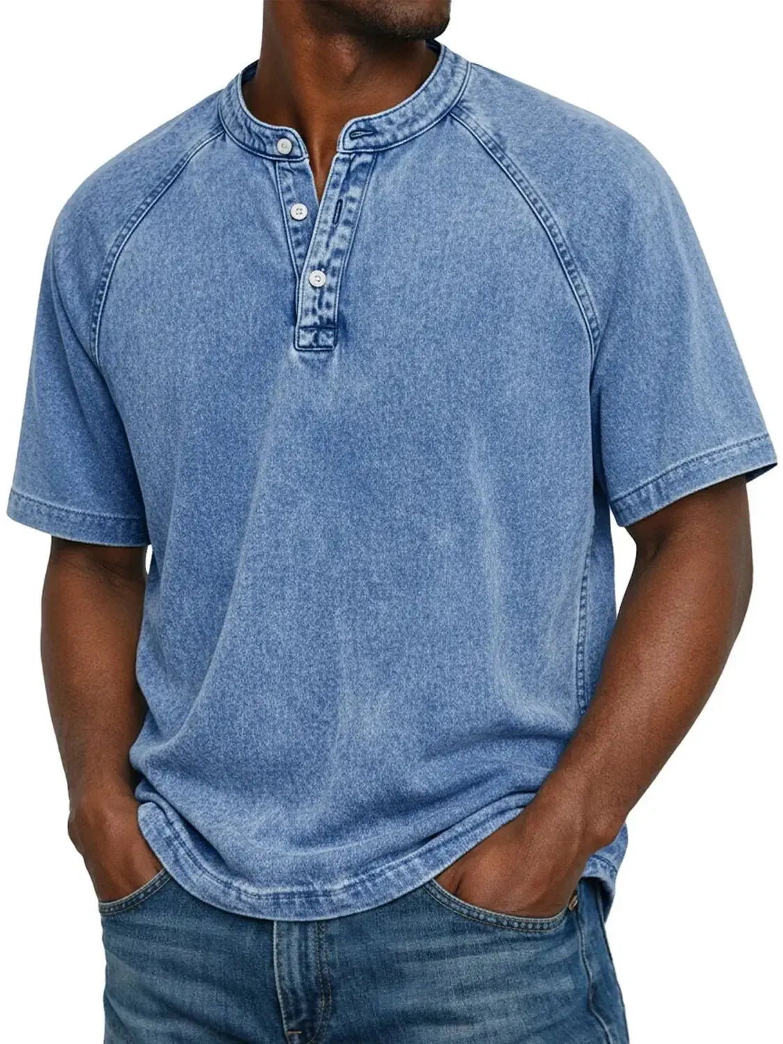 Víctor | Camisa vintage de hombre con botones